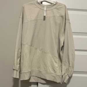 Lululemon Beige Crewneck Sweatshirt